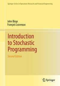 Enlarge image Cover: Introduction to Stochastic Programming - Springer