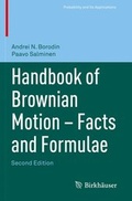 Cover: Handbook of Brownian Motion - Facts and Formulae - Springer