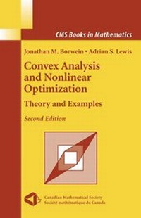 Enlarge image Cover: Convex Analysis and Nonlinear Optimization - Springer