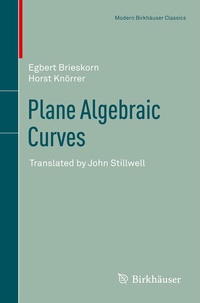Enlarge image Cover: Plane Algebraic Curves - Birkhäuser