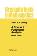 Cover: A Course in Functional Analysis - Springer