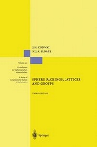Enlarge image Cover: Sphere Packings, Lattices and Groups - Springer
