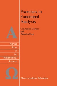 Abbildung von: Exercises in Functional Analysis - Kluwer Academic Publishers