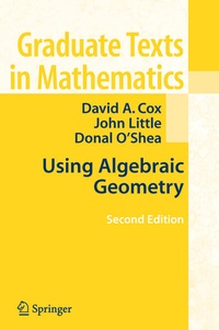 Enlarge image Cover: Using Algebraic Geometry - Springer