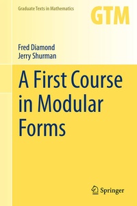 Abbildung von: A First Course in Modular Forms - Springer