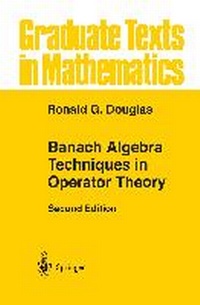 Abbildung von: Banach Algebra Techniques in Operator Theory - Springer
