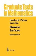 Cover: Riemann Surfaces - Springer