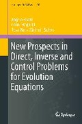 Cover: New Prospects in Direct, Inverse and Control Problems for Evolution Equations - Springer
