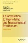 Cover: An Introduction to Heavy-Tailed and Subexponential Distributions - Springer