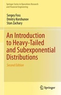 Cover: An Introduction to Heavy-Tailed and Subexponential Distributions - Springer