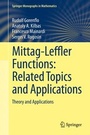 Cover: Mittag-Leffler Functions, Related Topics and Applications - Springer