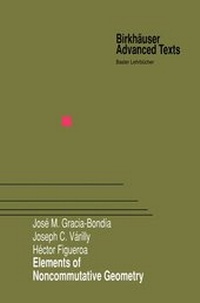 Abbildung von: Elements of Noncommutative Geometry - Birkhauser Boston