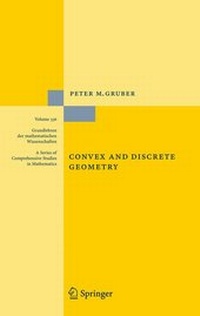 Enlarge image Cover: Convex and Discrete Geometry - Springer