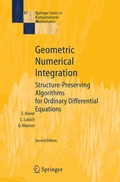 Cover: Geometric Numerical Integration - Springer