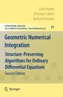 Cover: Geometric Numerical Integration - Springer