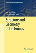 Cover: Structure and Geometry of Lie Groups - Springer
