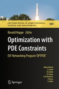 Enlarge image Cover: Optimization with PDE Constraints - Springer