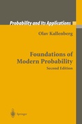 Cover: Foundations of Modern Probability - Springer