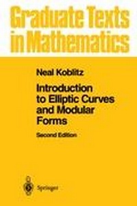 Abbildung von: Introduction to Elliptic Curves and Modular Forms - Springer