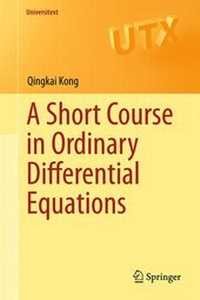 Enlarge image Cover: A Short Course in Ordinary Differential Equations - Springer