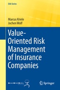 Cover: Value-Oriented Risk Management of Insurance Companies - Springer