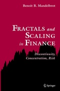 Cover: Fractals and Scaling in Finance - Springer