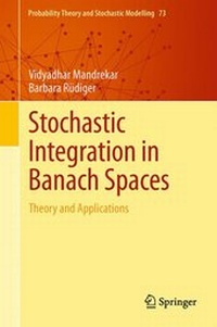 Enlarge image Cover: Stochastic Integration in Banach Spaces - Springer