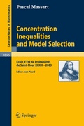 Cover: Concentration Inequalities and Model Selection - Springer