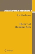 Cover: Theory of Random Sets - Springer