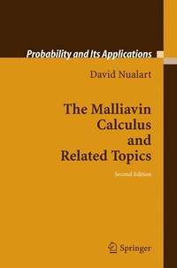 Abbildung von: The Malliavin Calculus and Related Topics - Springer