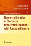 Cover: Numerical Solution of Stochastic Differential Equations with Jumps in Finance - Springer