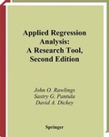 Cover: Applied Regression Analysis - Springer