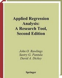 Enlarge image Cover: Applied Regression Analysis - Springer