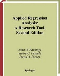 Enlarge image Cover: Applied Regression Analysis - Springer