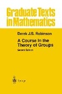 Cover: A Course in the Theory of Groups - Springer