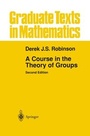 Cover: A Course in the Theory of Groups - Springer