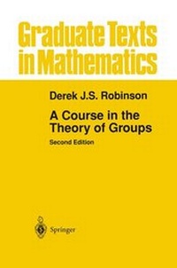 Enlarge image Cover: A Course in the Theory of Groups - Springer