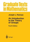 Cover: An Introduction to the Theory of Groups - Springer