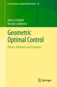 Enlarge image Cover: Geometric Optimal Control - Springer