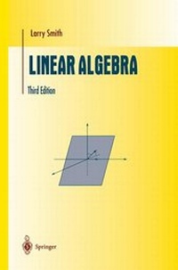 Enlarge image Cover: Linear Algebra - Springer