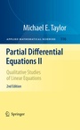 Cover: Partial Differential Equations II - Springer