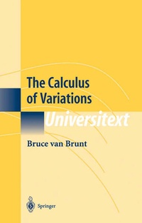 Enlarge image Cover: The Calculus of Variations - Springer