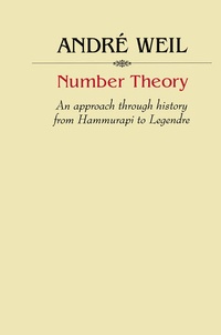 Enlarge image Cover: Number Theory - Birkhauser Boston Inc