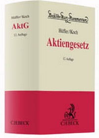 Abbildung von: Aktiengesetz: AktG - C.H.BECK