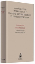 Cover: Nationale und internationale Unternehmensbesteuerung in der Rechtsordnung - C.H.BECK