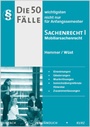 Bild: Die 50 wichtigsten Fälle zum Sachenrecht I - Hemmer-Wüst