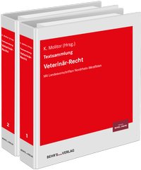 Abbildung von: Veterinär-Recht - Behr's Verlag