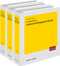 Abbildung von: Praxishandbuch Lebensmittelhygiene-Recht - Behr's Verlag