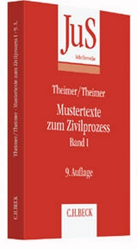 Abbildung von: Mustertexte zum Zivilprozess - C.H.BECK