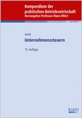 Cover: Unternehmenssteuern - NWB